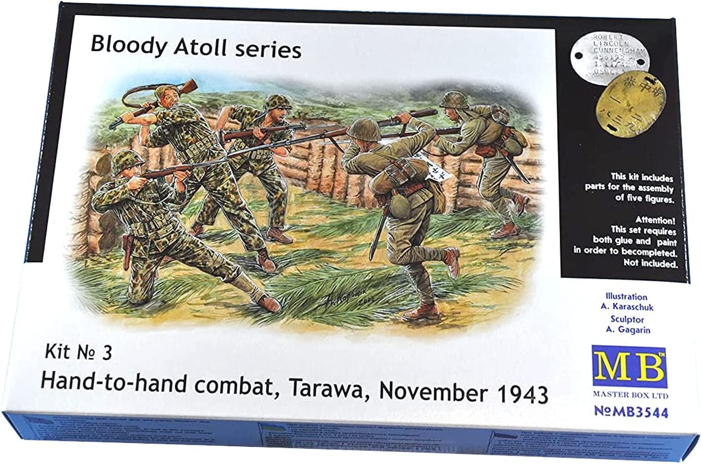 Amazon | マスターボックス 1/35 日本海軍陸戦隊・アメリカ海兵隊