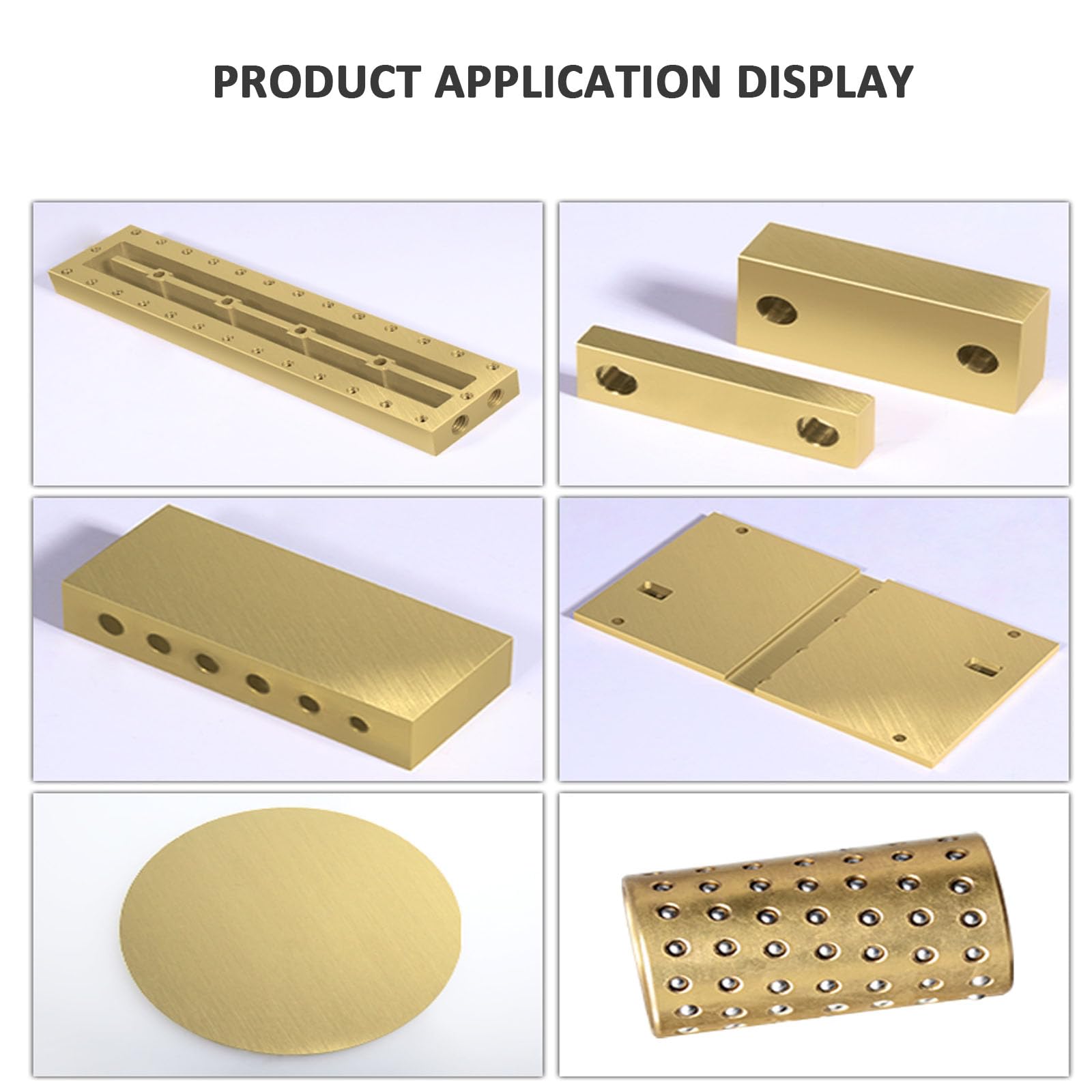 2 arkusze blachy mosiężnej o grubości 3 mm - najwyższej jakości blachy mosiężne do projektów DIY, rzemiosła i elektrotechniki(100mm*150mm)