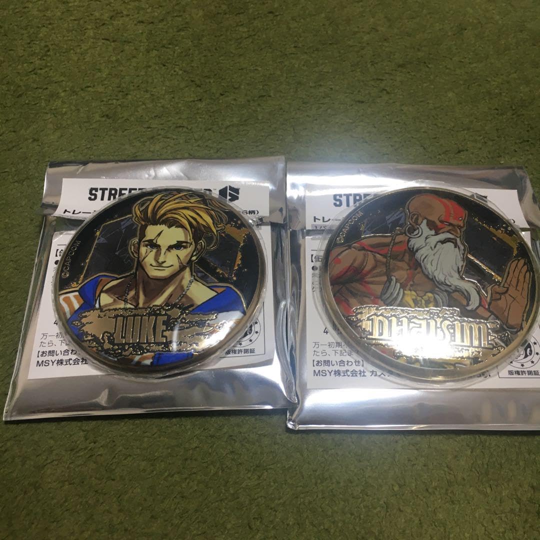 ストリートファイター6 スト6 メタルアートバッジ 缶バッジ 全3セット】ストリートファイター ストリートファイター6