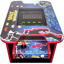 Jamma Multi Game Retro Arcade Cocktail Table Ready to Play - Space Invader Themed 60 Game Model