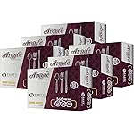 Party Bargains Clear Plastic Cutlery 2160 pcs: 1080 Forks, 720 Spoons, 360 Knives. Argyle Design, Heavy Duty & Solid Disposable Silverware Utensils Combo Pack Set for Weddings, Buffets, Luncheons