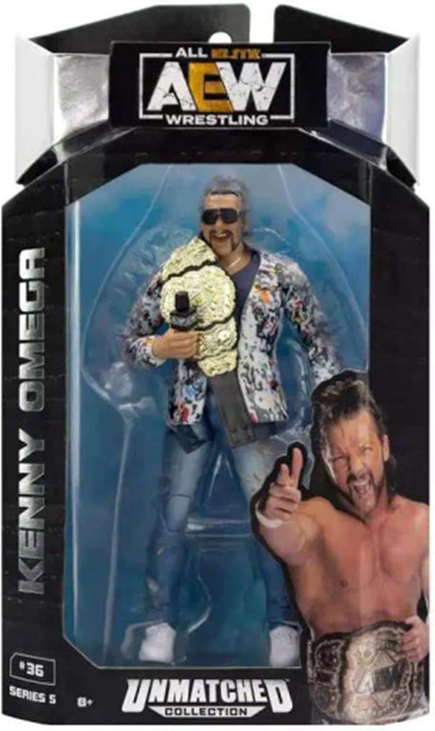 AEW All Elite Unmatched Collection Kenny Omega Series 5 Action Figure, #36