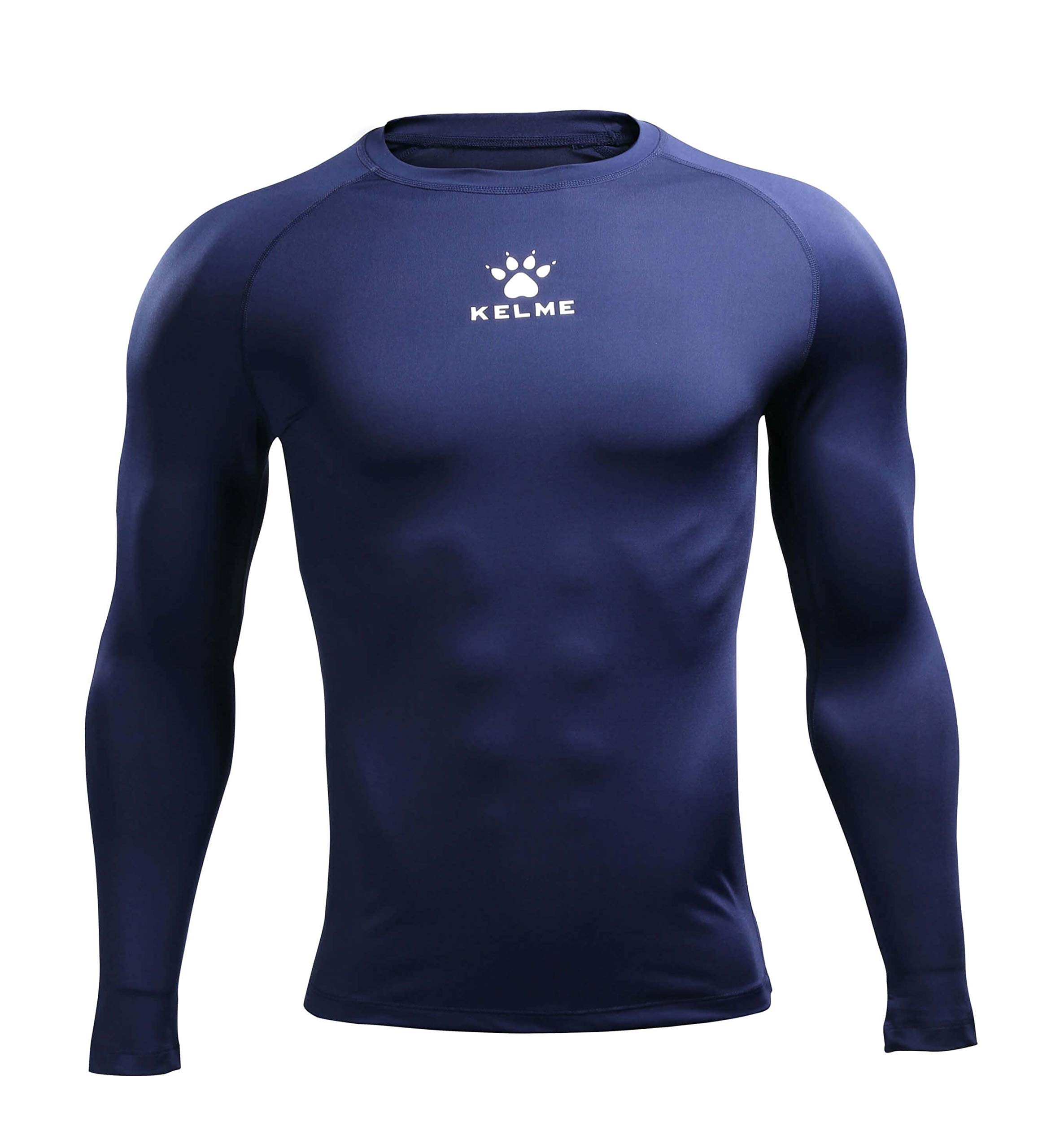 KELME Men's Cool Dry Compression Shirt Long Sleeve – Sports Base Layer Unisex – - Picture 19 of 26