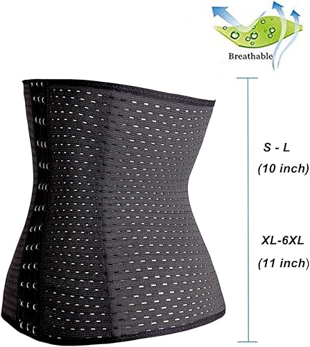 Miniatura 3 de TINGLU Corsé de Entrenamiento de Cintura Transpirable e Invisible, moldeador de cintura con control de abdomen para Mujer