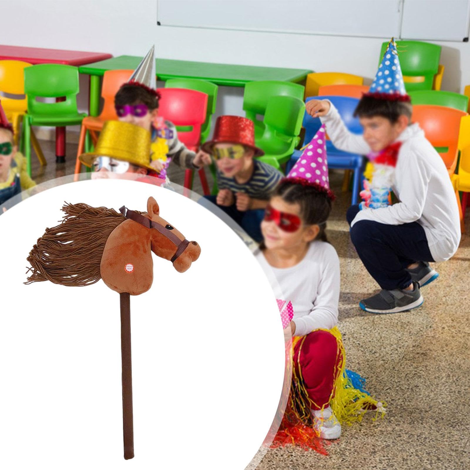 Cavallo di Legno, Cavallo Giocattolo, Suoni di Galoppo, Musica di Halloween, Animale di Legno, Cavallo Giocattolo per Bambini, Marrone