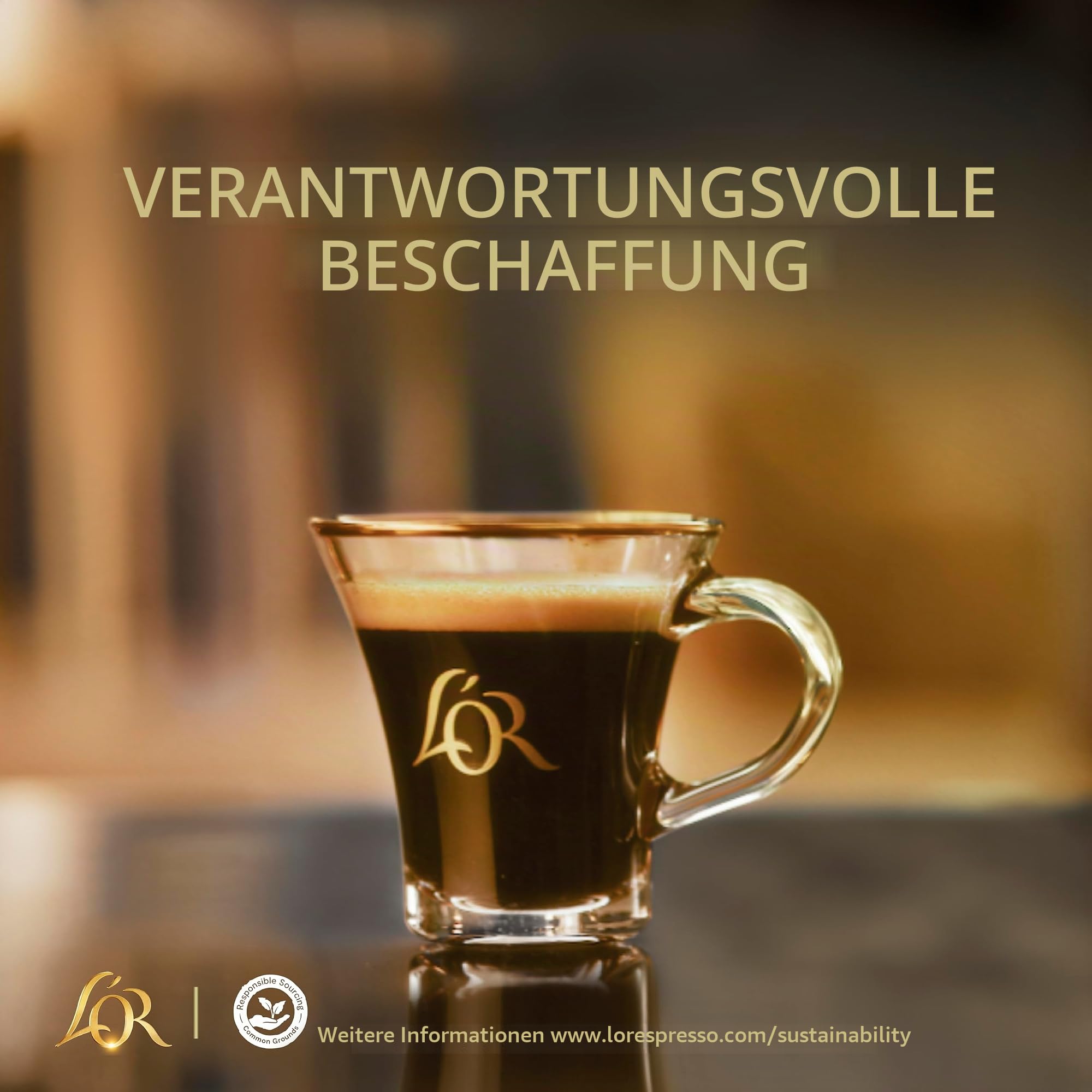 L'OR Espresso Kaffeekapseln Onyx | Intensität 12 | 200 kompatible Kapseln Nespresso (R)* - Amazon Exclusive