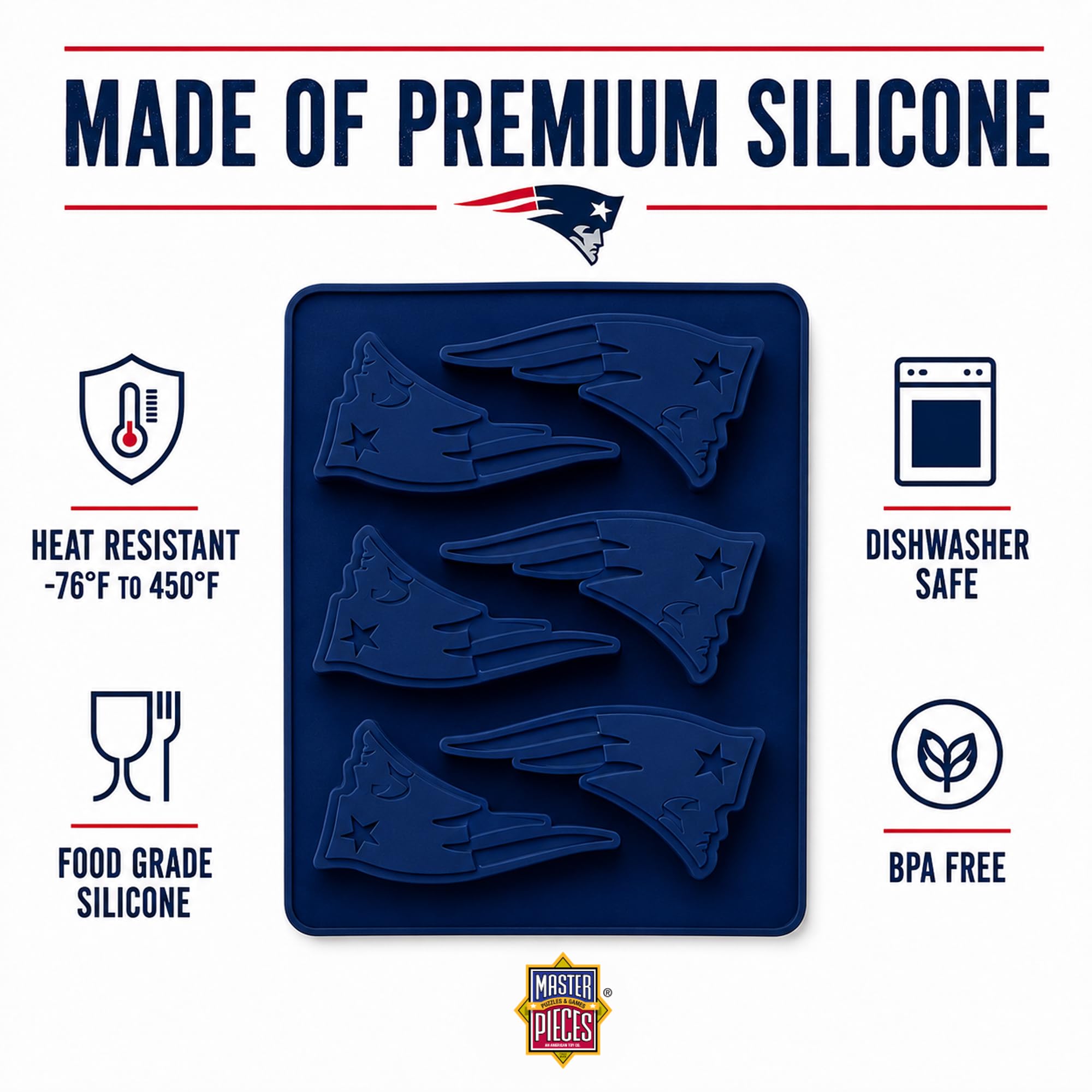 MasterPieces Fan Pans NFL New England Patriots Muffinform