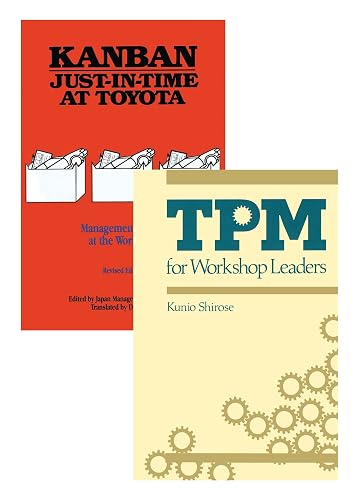 Kanban : Just-in-Time at Toyota + TPM for Workshop Leaders (Bundle of 2 Books)
