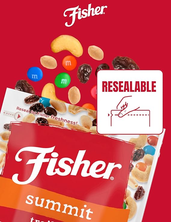 Fisher Snack Summit Trail Mix, 4oz, 6 Bags
$7.71 [$6.75] when you clip the 15% off coupon and check out with Subscribe & Save.
The supermarkets sell one bag for ~$2.00-$2.50
This Amazon deal = one for $1.29 [$1.12]
CLICK HERE