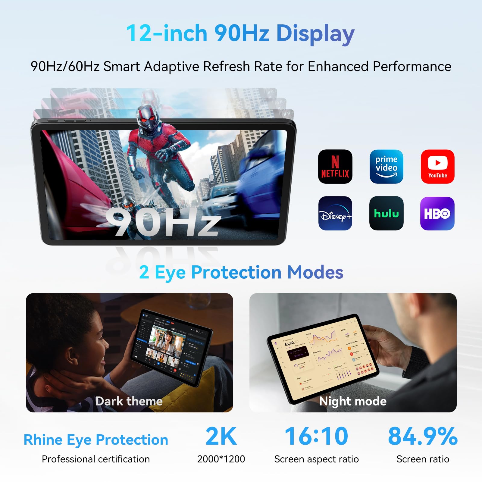 Amazon.co.jp: 【Android 15 タブレット 12インチ 2K】 Blackview