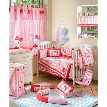 striped crib bedding