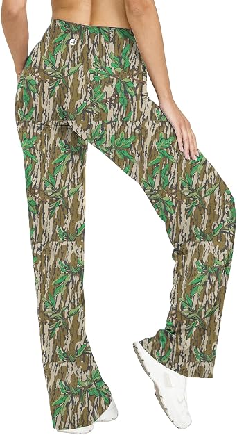 JOJOANS Yoga Pants Women High Waist Stretch Casual Soft Straight Leg Bottoms
