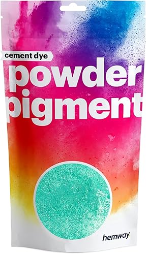 Miniatura 115 de Hemway Tinte de cemento en polvo, pigmento de hormigón, color de mortero apuntando en polvo, tonificador de ladrillo