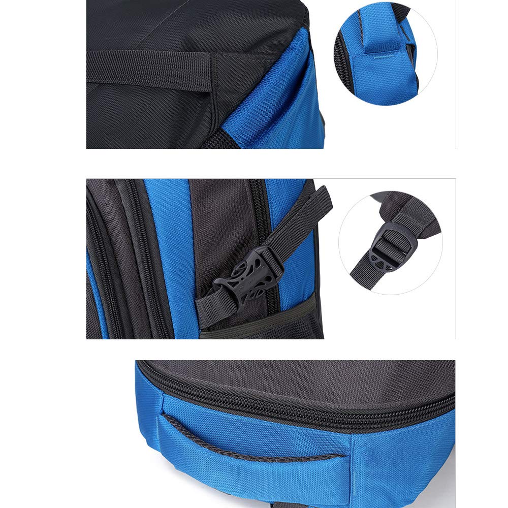 Mochila escolar Mochila para niños Niñas Adolescentes, primarios/secundarios/universitarios Estudiantes Satchel Book Tela Oxford impermeable Bolsa para portátil ligera (black)