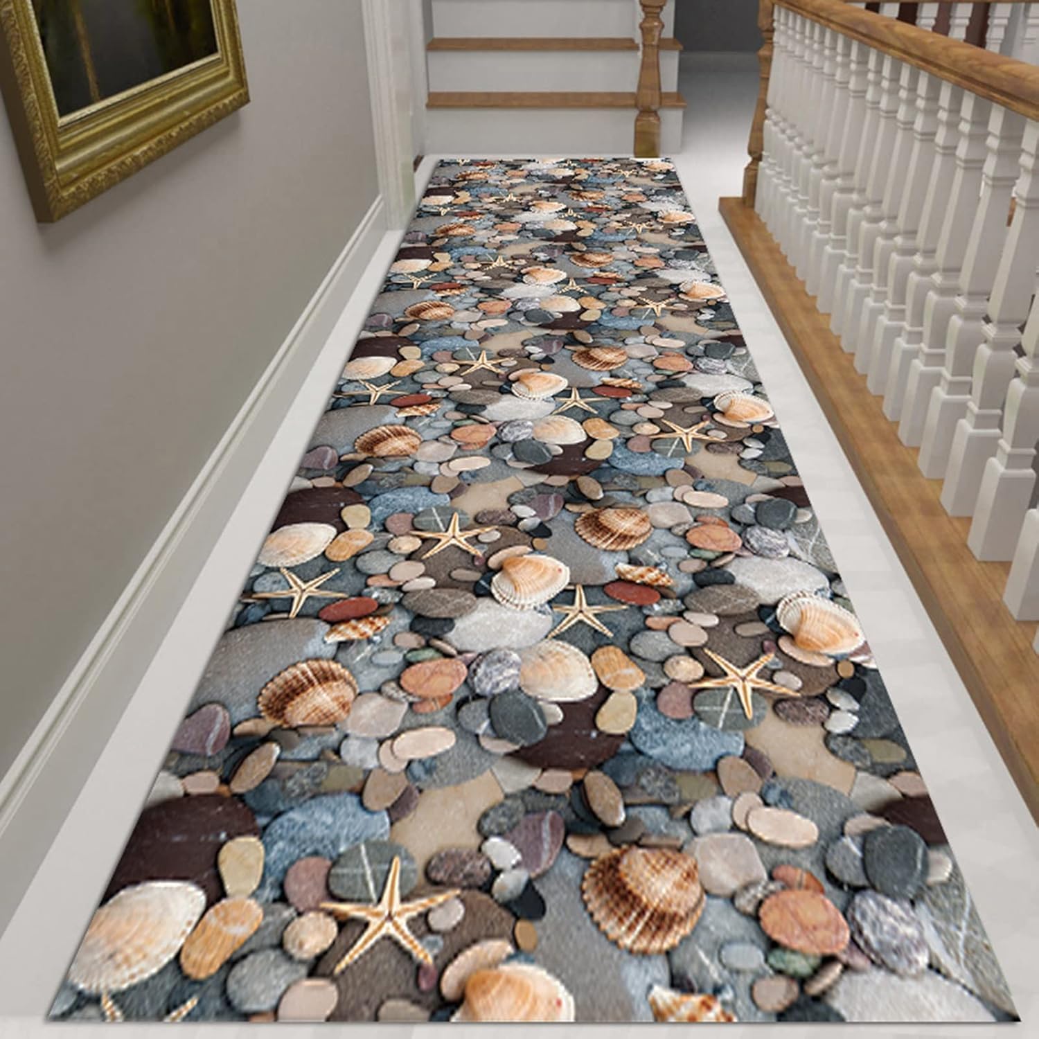 Tapis de couloir anti-glisse 140x700cm pour sécuriser les sols glissants de votre maison