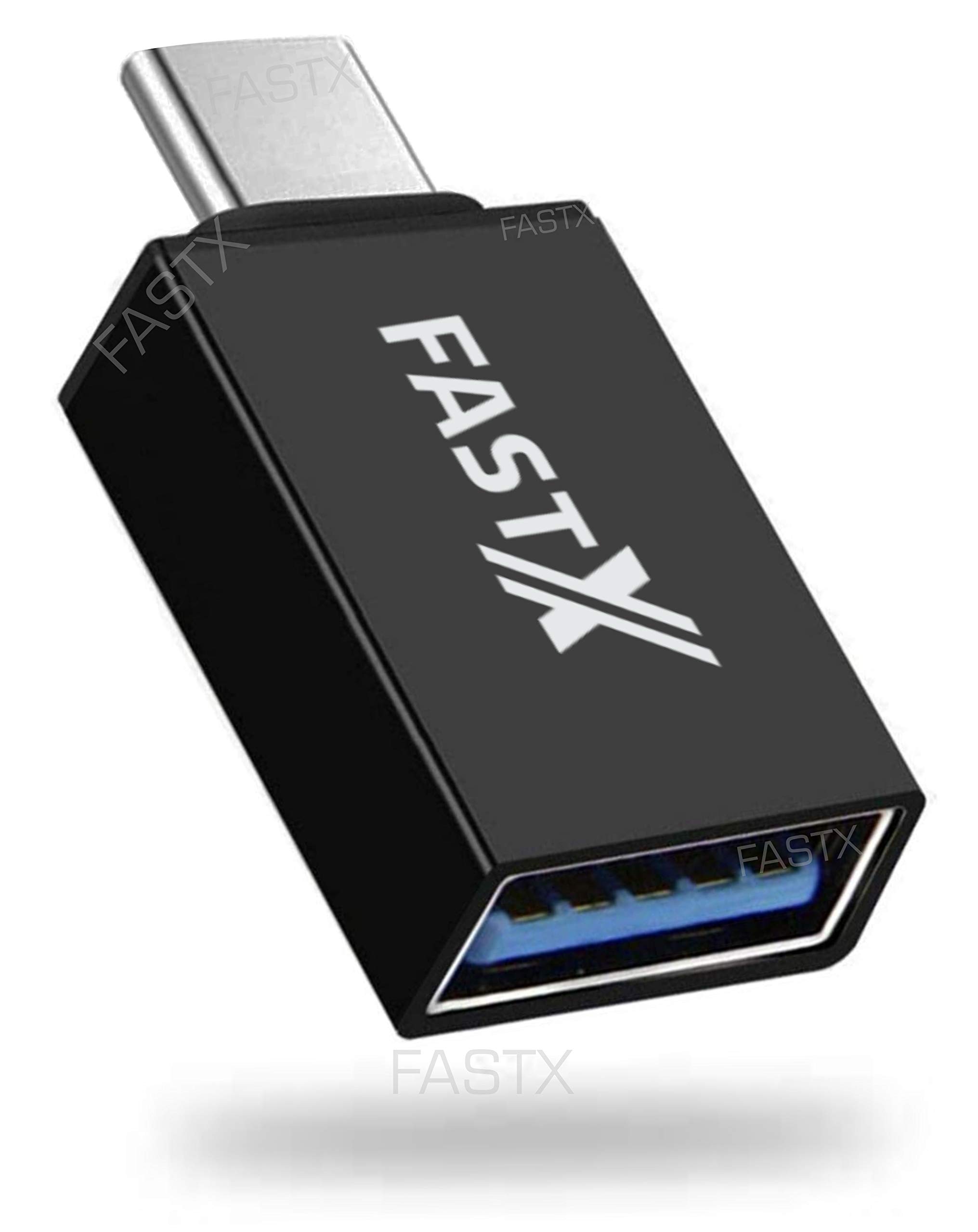 FASTX™ New Metal USB Type C Adapter, USB A to USB C 3.0 Male OTG Adapter/Converter for Laptop, Mobile & other Compatible C Type Devices, with OTG Support