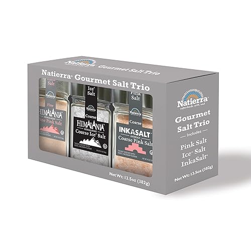Natierra Gourmet Salt Trio Himalania Salt