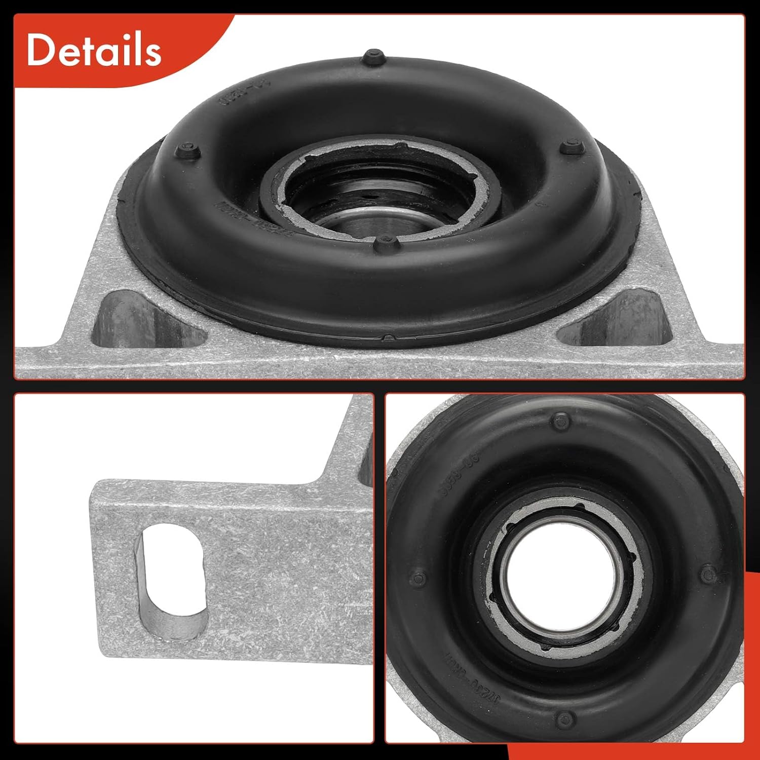 A-Premium Drive Shaft Center Support Bearing Compatible with Volkswagen Amarok 2013 2014 2015 2016 2017 2.0L, Turbocharged, Replace# 2H0521102AB, 2H0521102AF, Driveshaft Carrier Bearing
