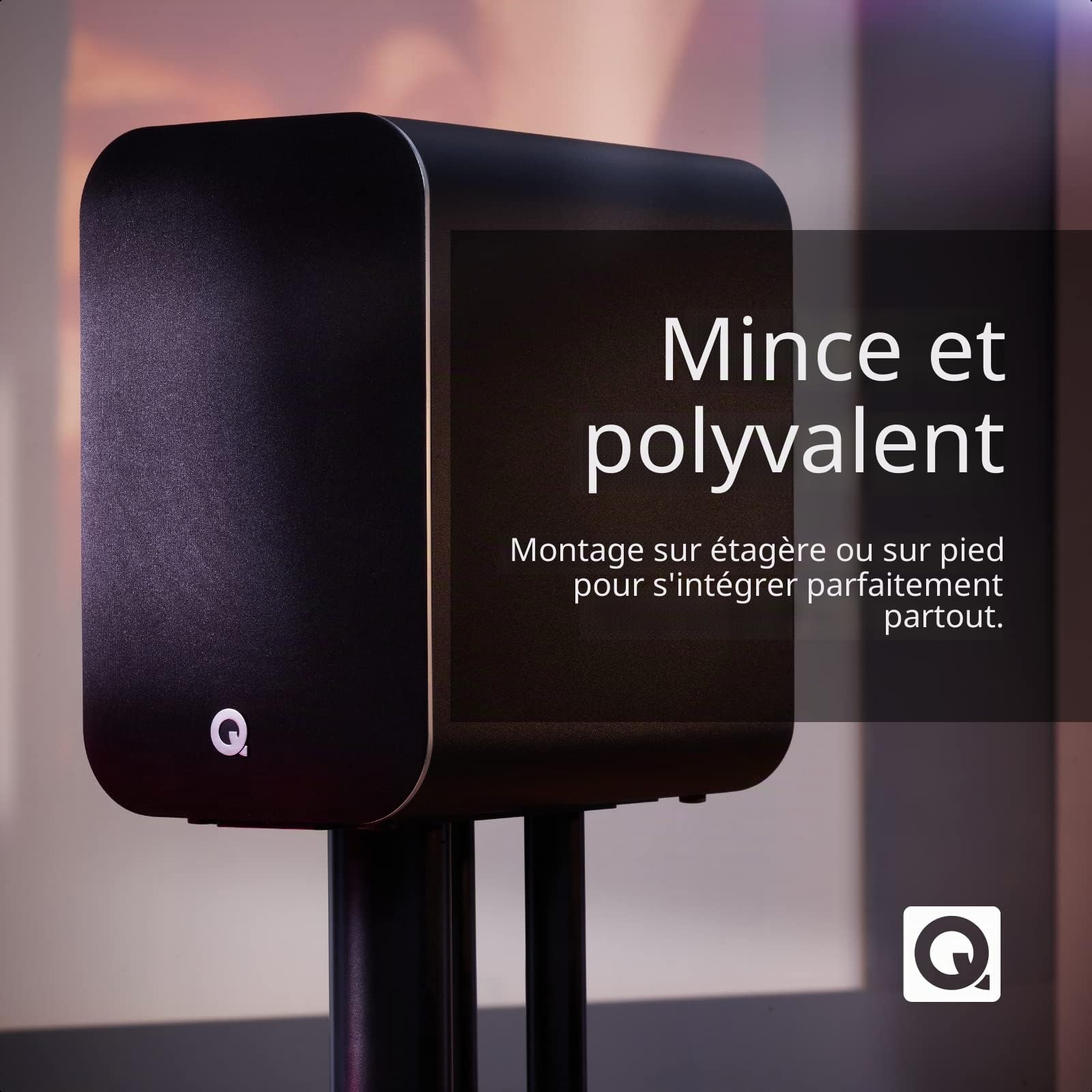 Q Acoustics Q M20 Blanc - Enceinte sans-Fil Hi-FI (la Paire)