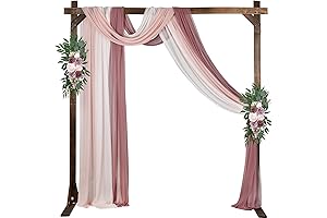 7.2ft Square Wedding Arch - Stunning Wood Arbor for a Picture-Perfect Day