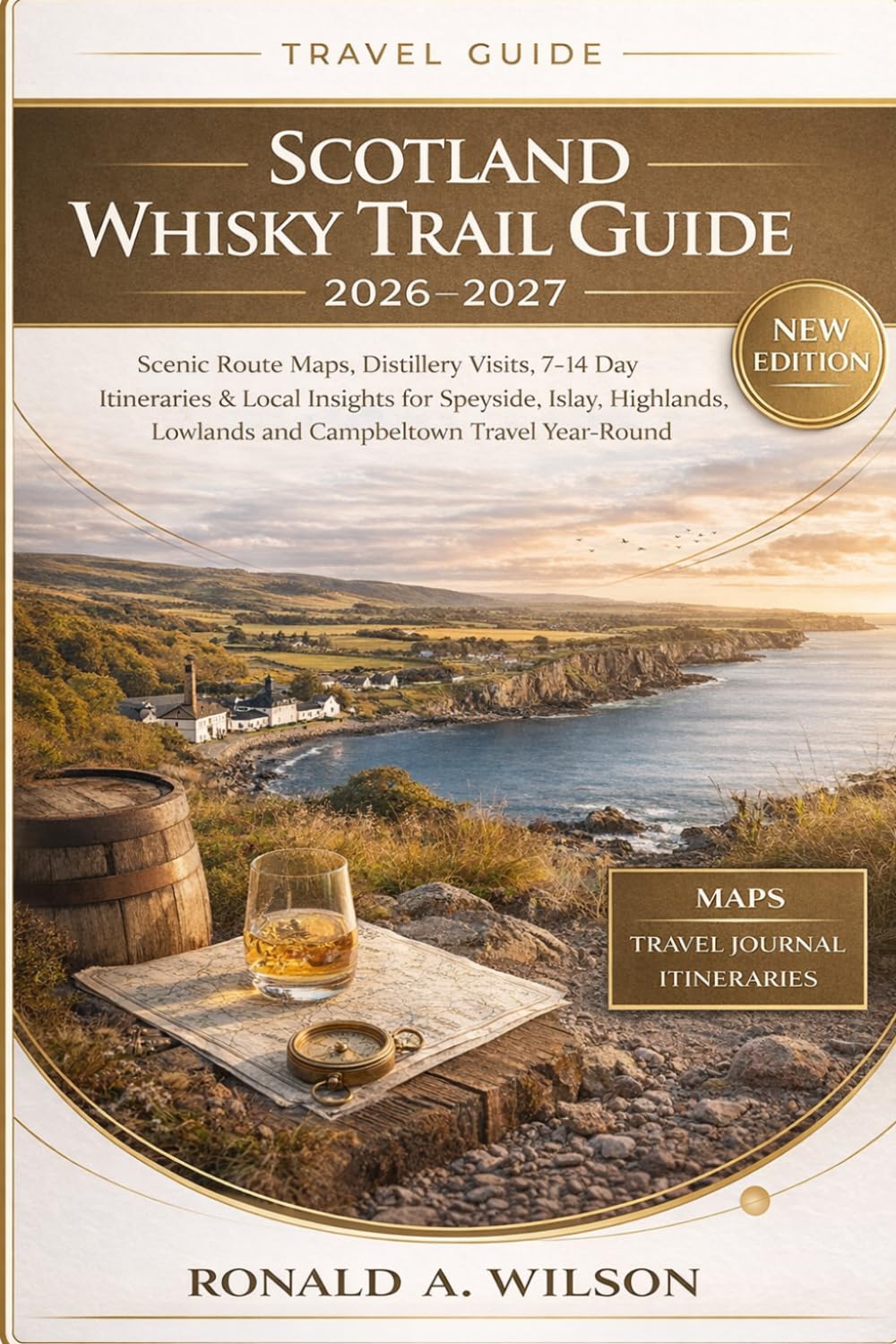 Scotland Whisky Trail Guide 2026–2027: Scenic Route Maps, Distillery Visits, 7–14 Day Itineraries & Local Insights for Speyside, Islay, Highlands, Lowlands and Campbeltown Travel Year-Round