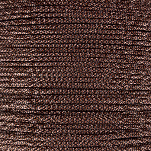 Paracord Planet 20 Foot Hanks of 550 Type III 7 Strand Paracord (Rust Diamonds 20 Feet)