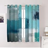 Vista 489 de Cenefas de cocina modernas con patrón de cobre marrón dorado para ventanas, cenefas opacas abstractas de marcas de arañazos y cortinas opacas