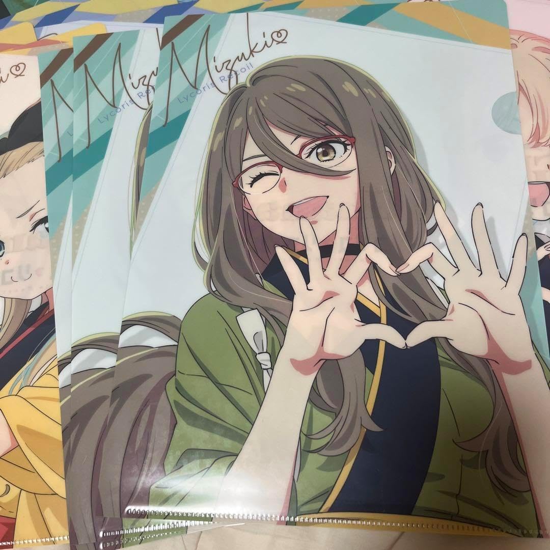 リコリコ ローソン ファイル 7種 計21枚 リコリスリコイルグッズ