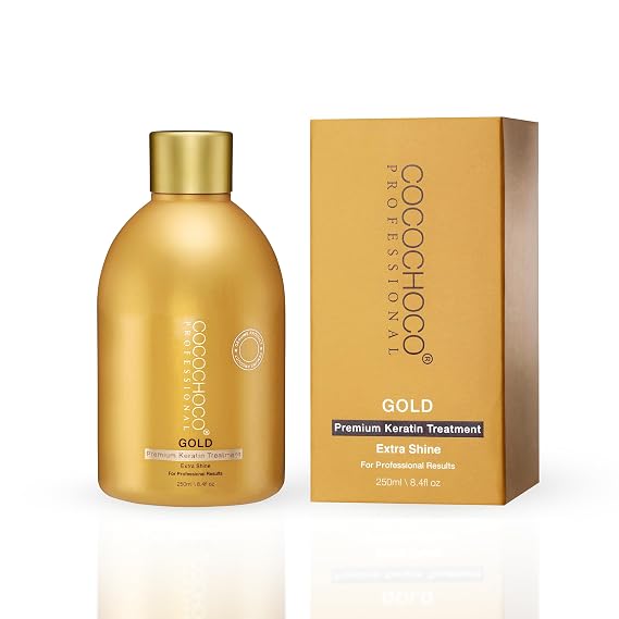 Cocochoco Professional Gold Premium Keratin Hair Treatment, 250 ml