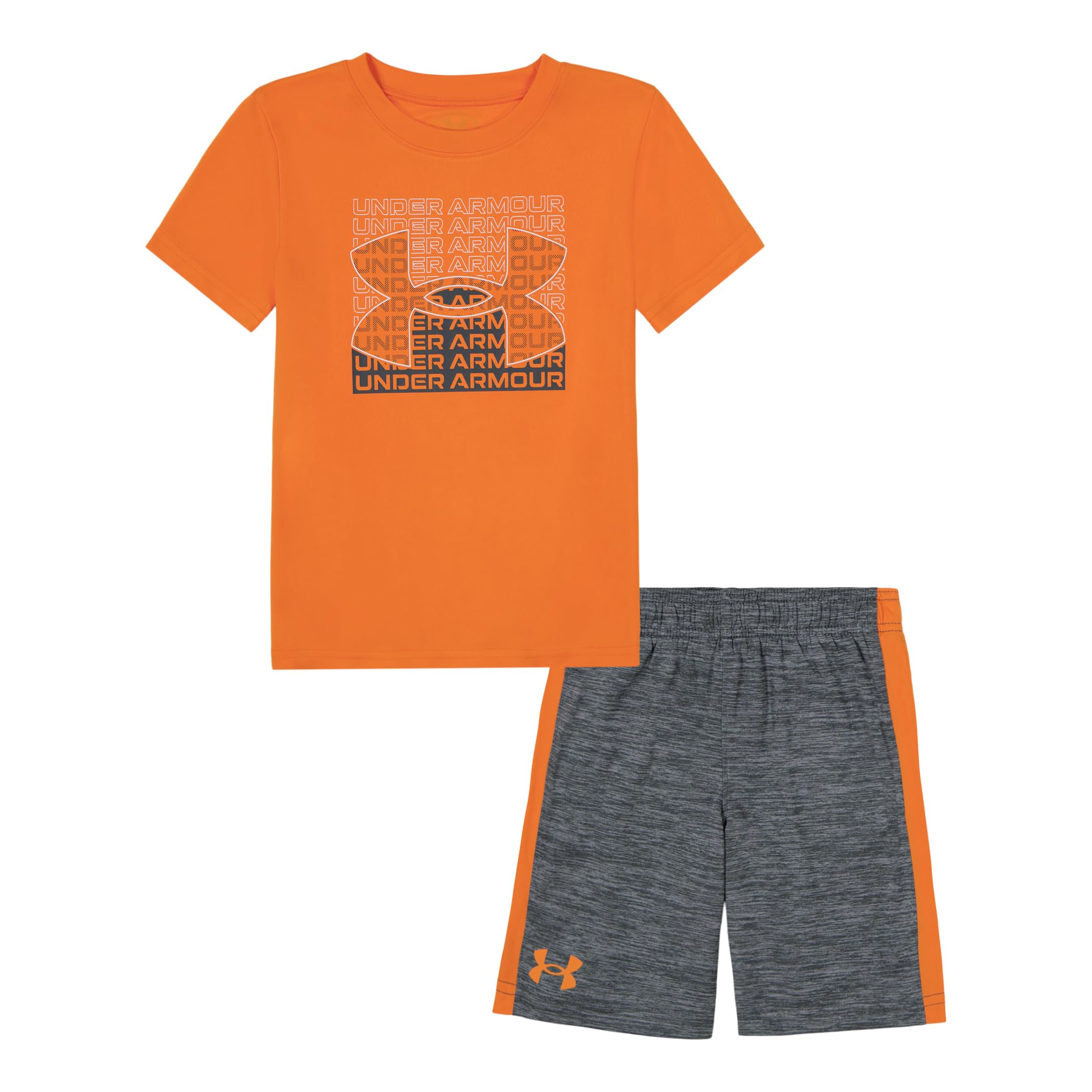 Under Armour Boys' 2-piece Short Sleeve Graphic T-Shirt and Shorts Set