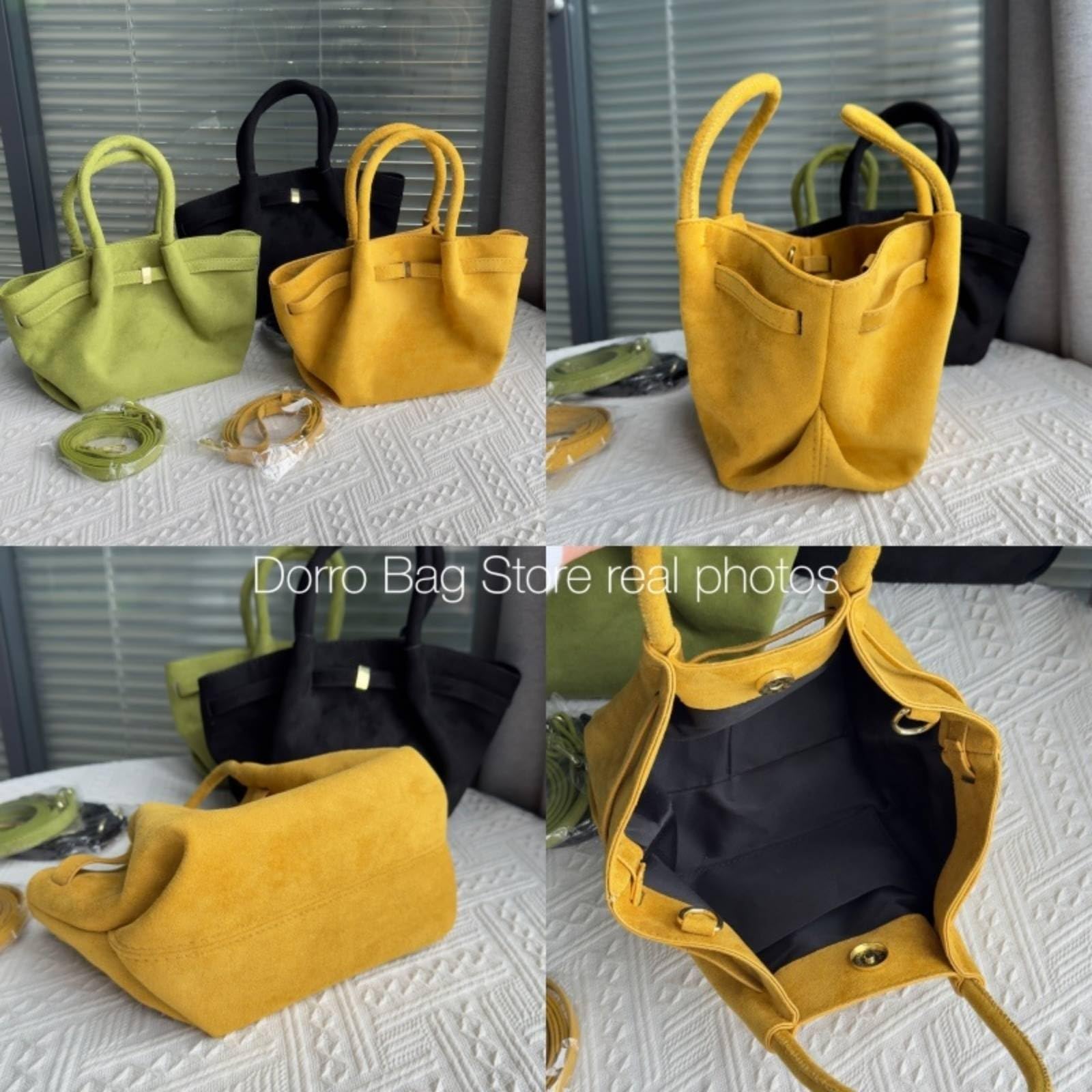 Borse da Donna Borsa Pu di Grande capacità con Cinturina Regolabile E Chiusura Hasp