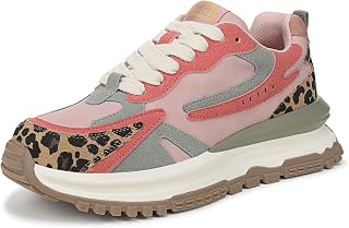 Blowfish Malibu Women's Leo Retro Lace Up Sneaker, Chunky Platform Sneakers