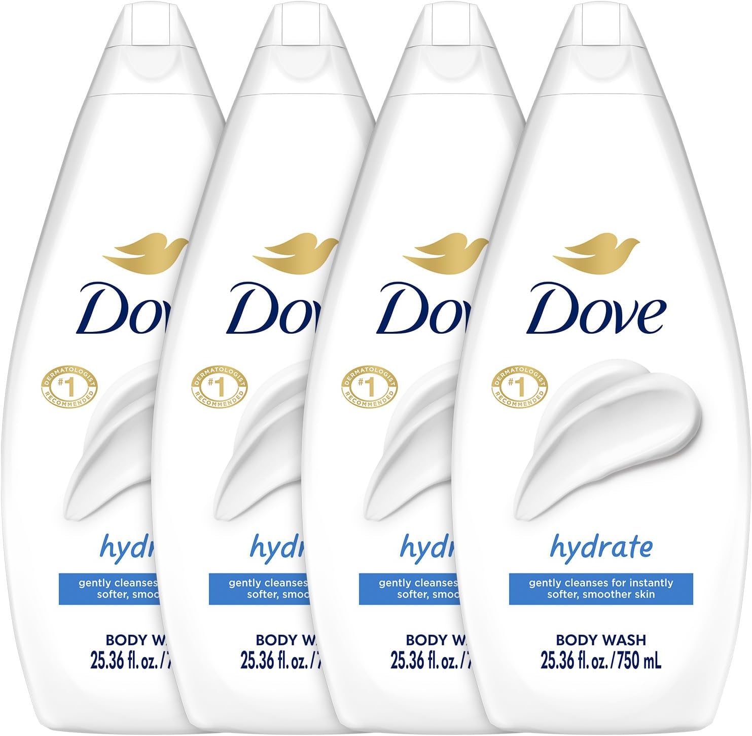 Body Wash Instantly Reveals Visibly Smoother Skin Gentle Exfoliating Effectively Washes Away Bacteria While Nourishing Your Skin 22 oz 4 Count