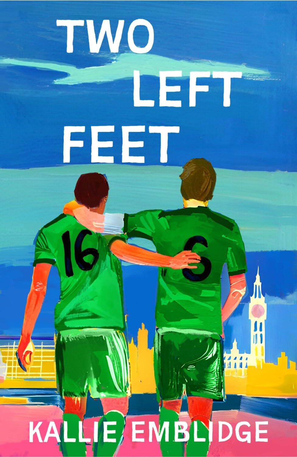 Two Left Feet : A heartfelt MM rivals-to-lovers sports romance for fans of Heated Rivalry!