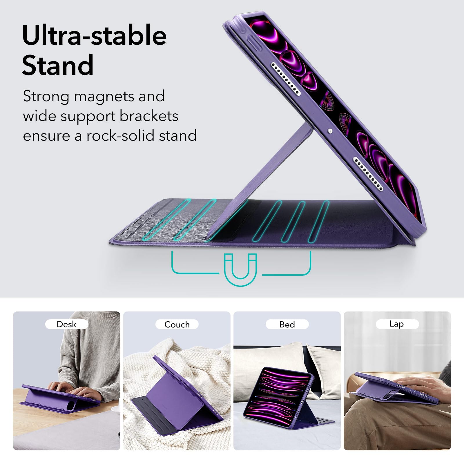 ESR iPad Pro 12.9 ケース (2022/2021第6/5世代) Amazon.com: ESR for iPad Pro 12.9 Case (6th/5th Generation