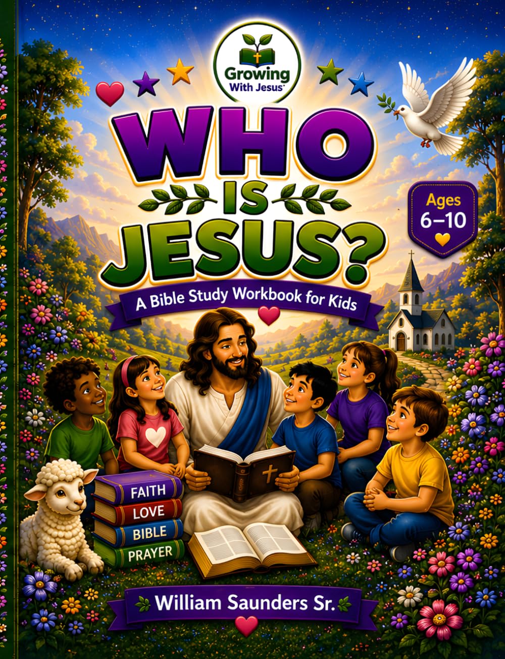 Who Is Jesus?: Discovering the Life, Teachings, and Love of Jesus Christ (Growing With Jesus Kids Series)