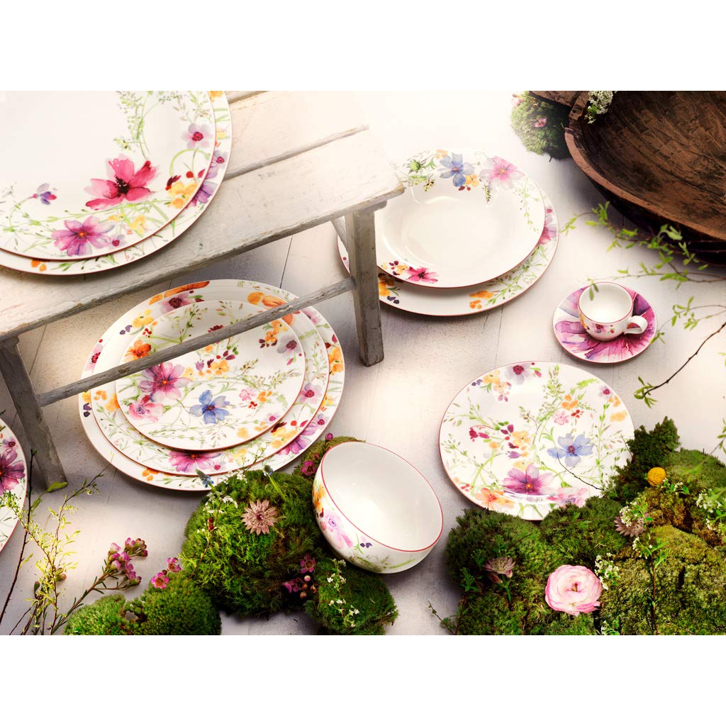 Villeroy & Boch Mariefleur Basic 4er Set Müslischalen French-BOL oval Porzellan