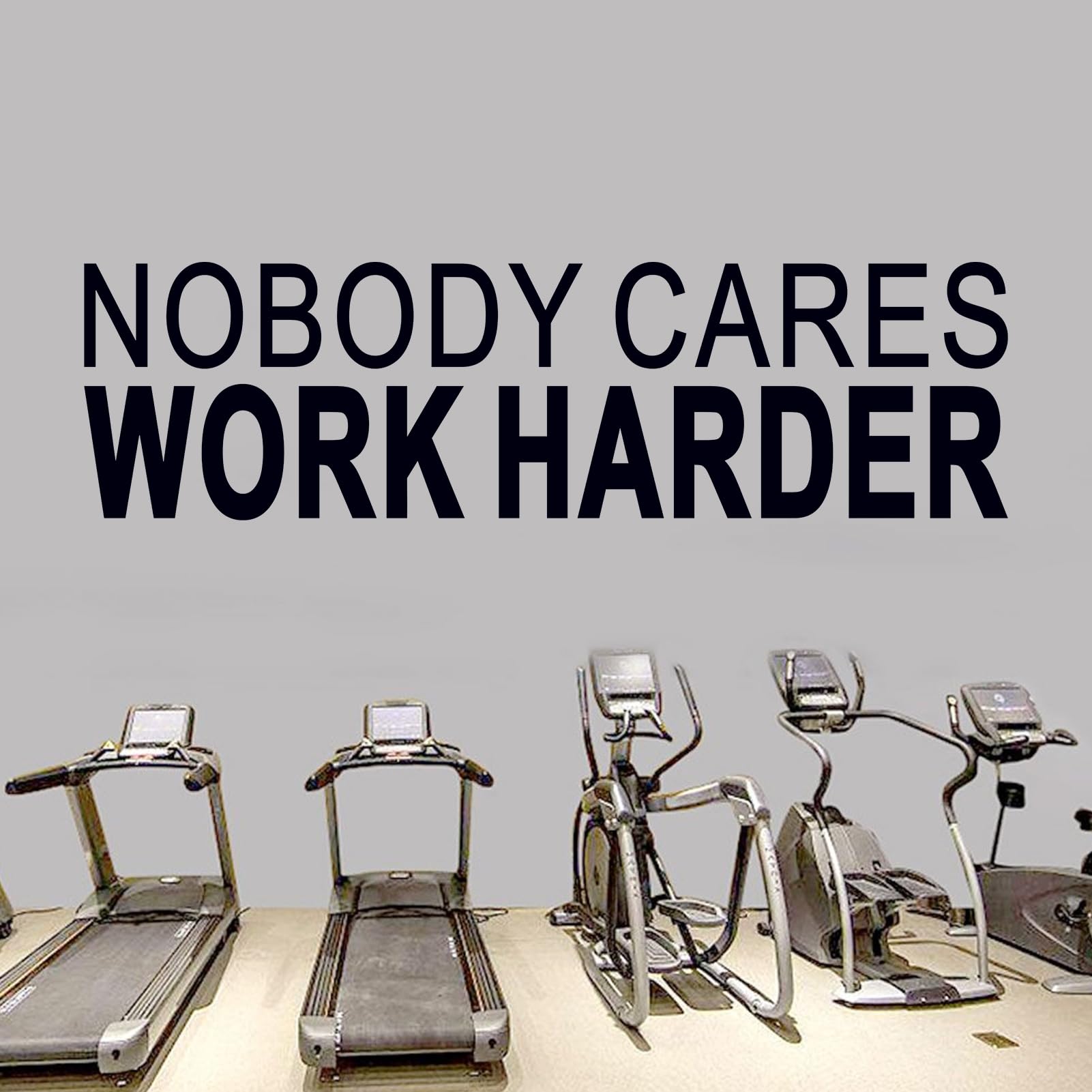 AnFigure Office Quotes Wall Stickers: Inspirational Gym Vinyl Art Wall Decals for Garage Classroom School Workspaces