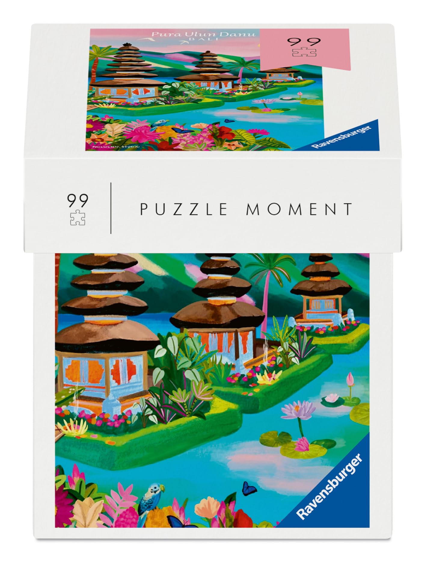 Ravensburger Puzzle Moments Bali – 99 Piece Jigsaw Puzzle for Adults | Relaxing Mindful Activity, Stress Relief, Premium Quality Puzzle