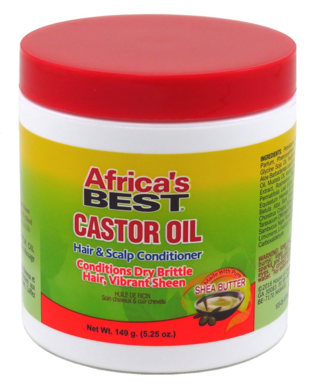 Africas Best Castor Oil 5.25 Ounce (155ml) (2 Pack)