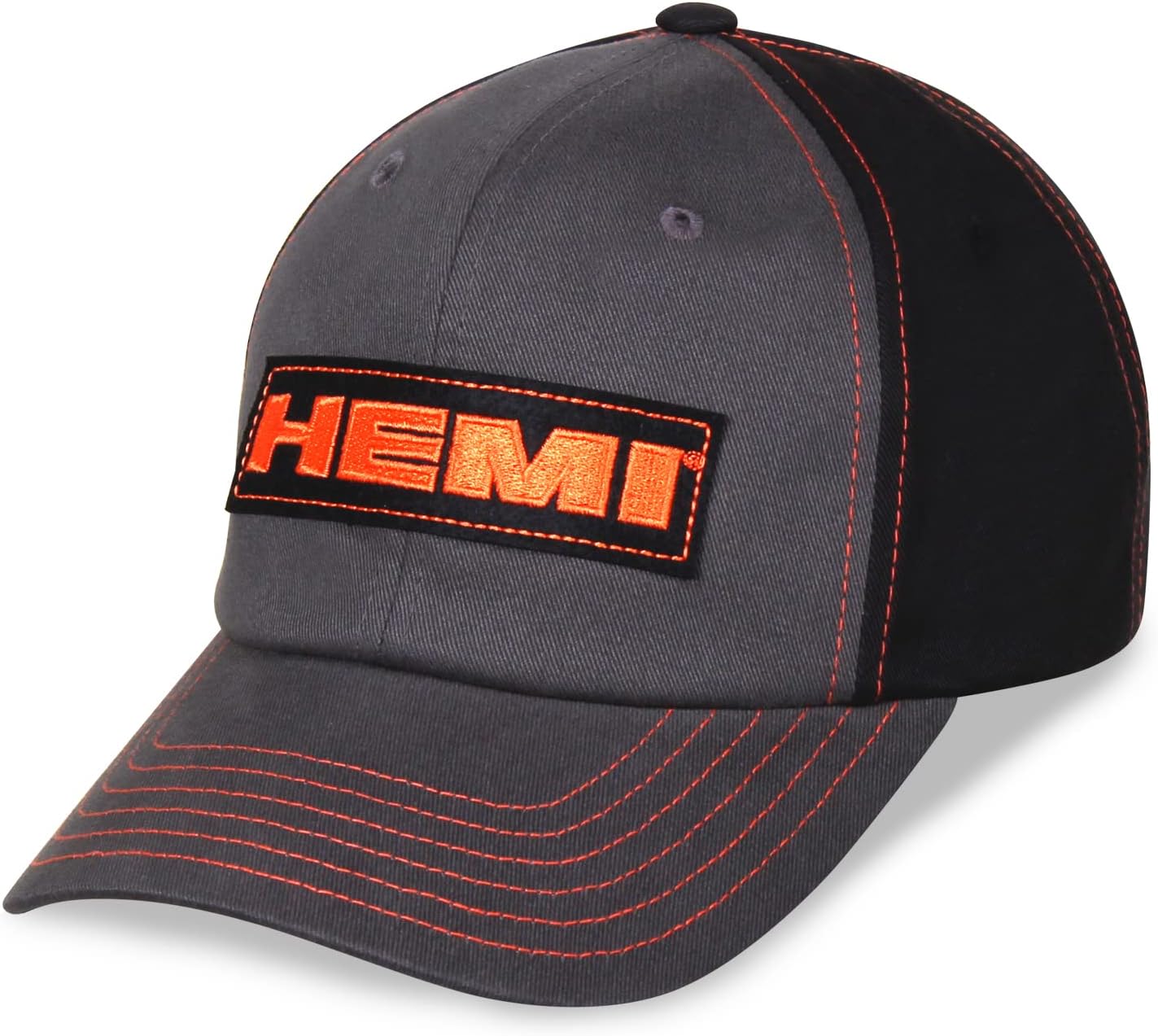 Checkered Flag Hemi Patch Logo Adjustable Unstructured Slouch Hat/Cap - Image 4
