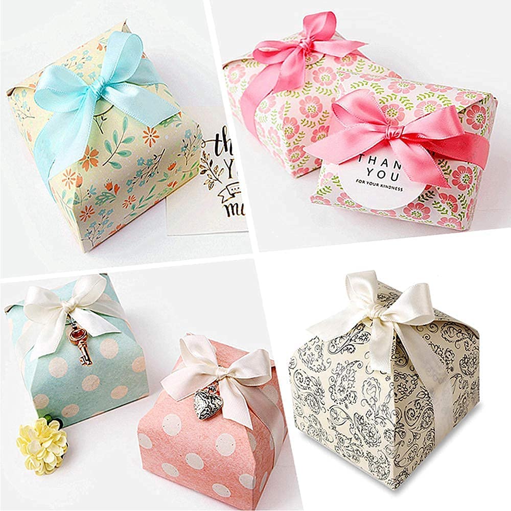 Surflyee 20 Pièces Boîte De Cadeaux, Boîte De Bonbons De Noël