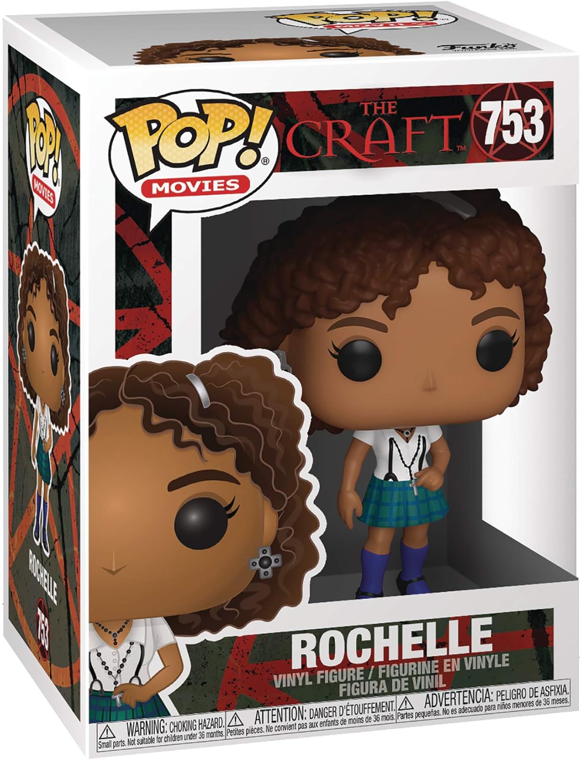 Funko Pop! Movies: The Craft - Rochelle Zimmerman Vinyl Figure (Bundled with Compatible Box Protector Case) Multicolor 3.75 inches