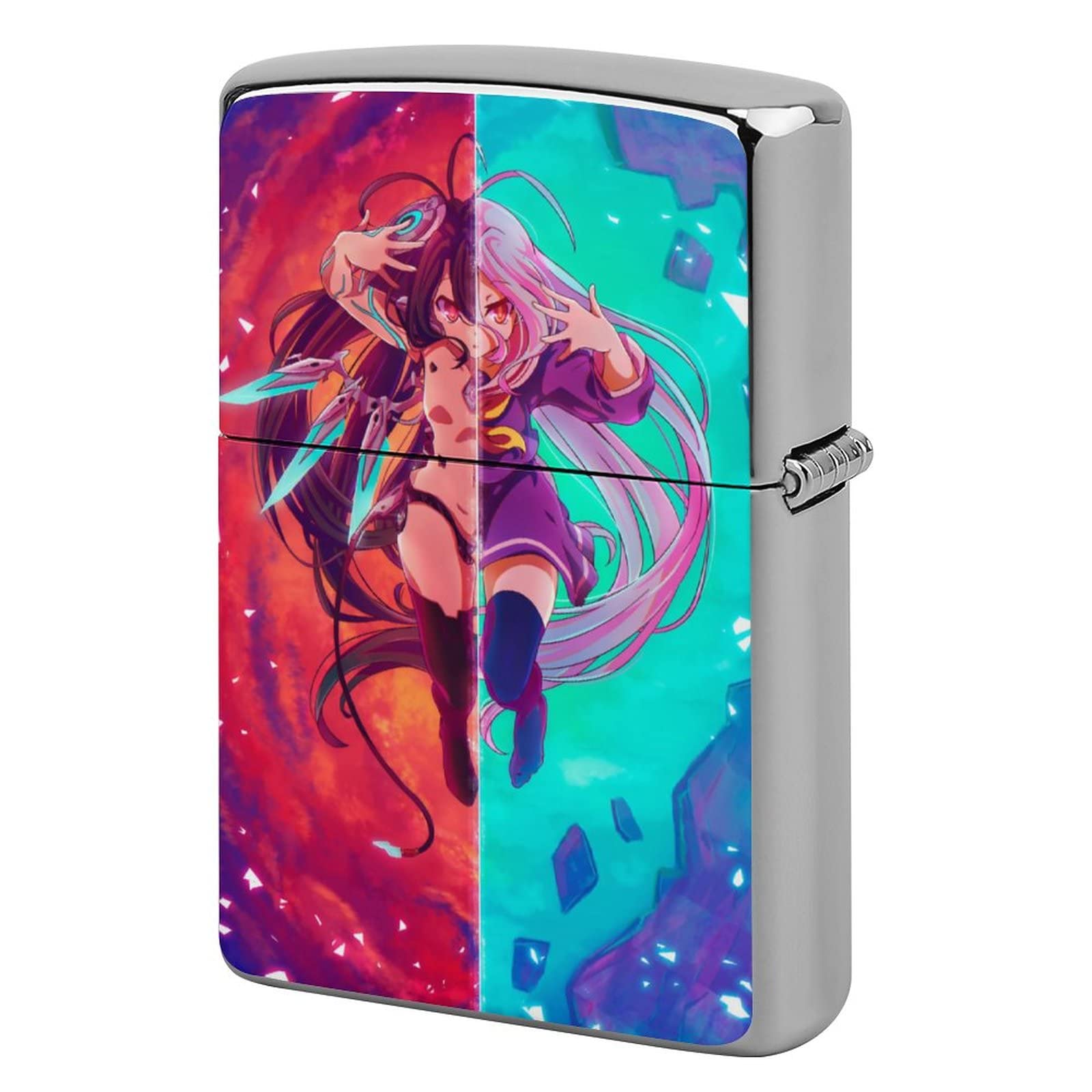 Amazon.co.jp: ジッポライター ライターケース 金属 ノーゲーム・ノー