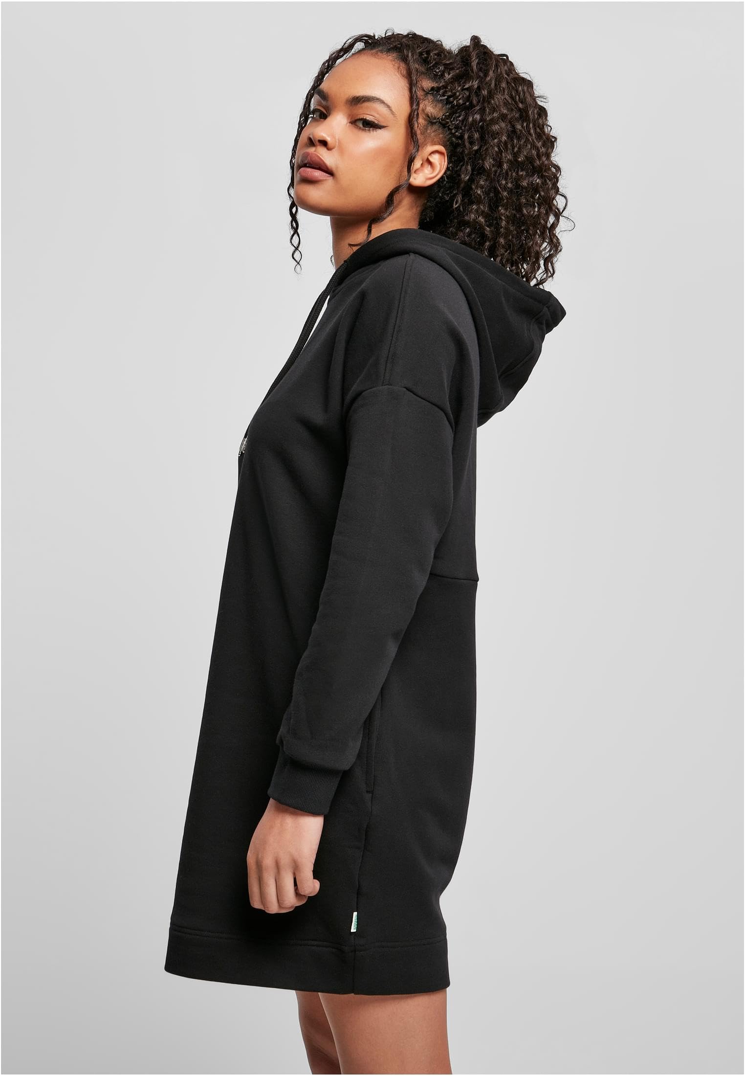 Urban Classics Damen Ladies Organic Oversized Terry Hoody Dress