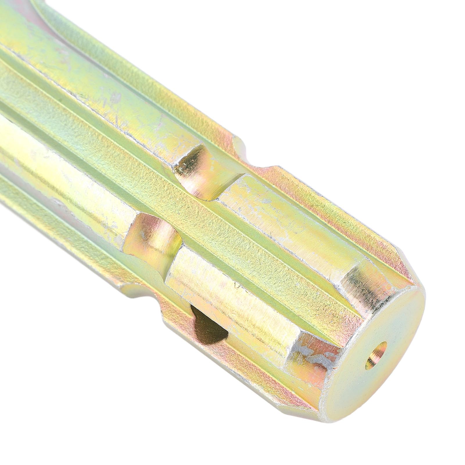 Adaptador Extensor de Eje de Toma de Fuerza de Toma de Fuerza 1 3 8 Pulgadas 6 Estrías Hembra 1 3 8 Pulgadas 6 Estrías Macho Conexión Rápida para Extensión de PTO de Tractor,