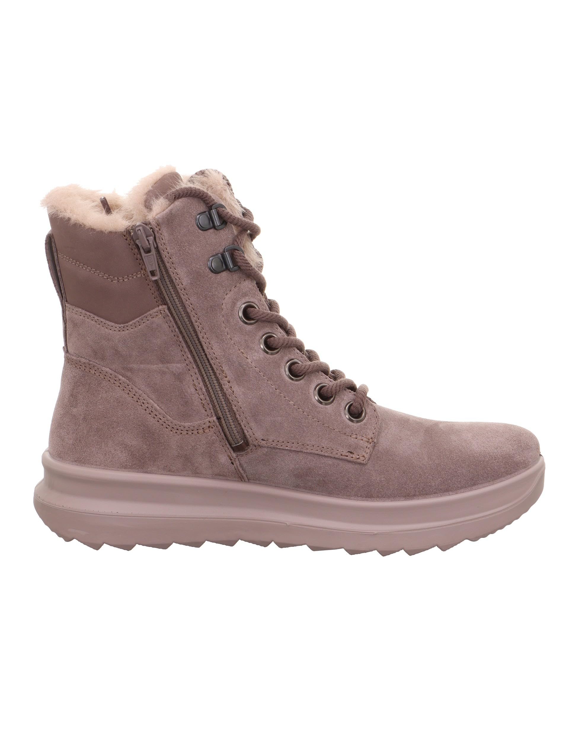 Legero Dreamer Damen Schnürboot Leder/Textil rosa