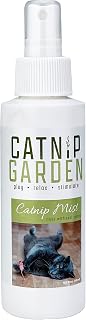 Multipet Catnip Garden Mist Spray Toy 4oz - Natural Attractant for Cats Toys, Scratchers & Bedding
