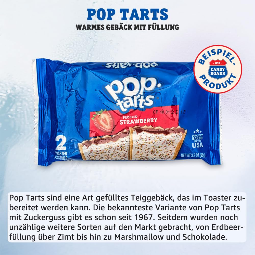 getDigital Candy Roads USA Box - Über 20 ausgewählte Süßigkeiten, Chips, Schokolade & Snacks aus Amerika - Probierbox mit Spezialitäten aus aller Welt