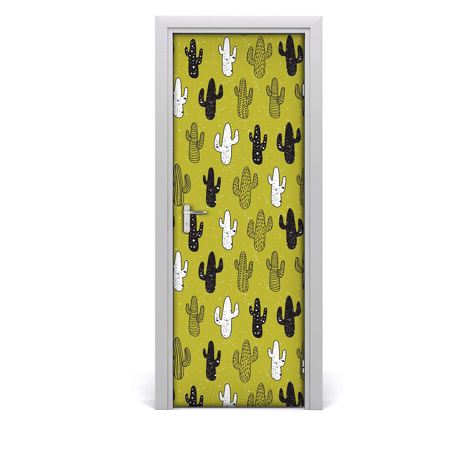 Étiquette imperméable pour la porte 85x200cm pour rénover une porte abîmée
